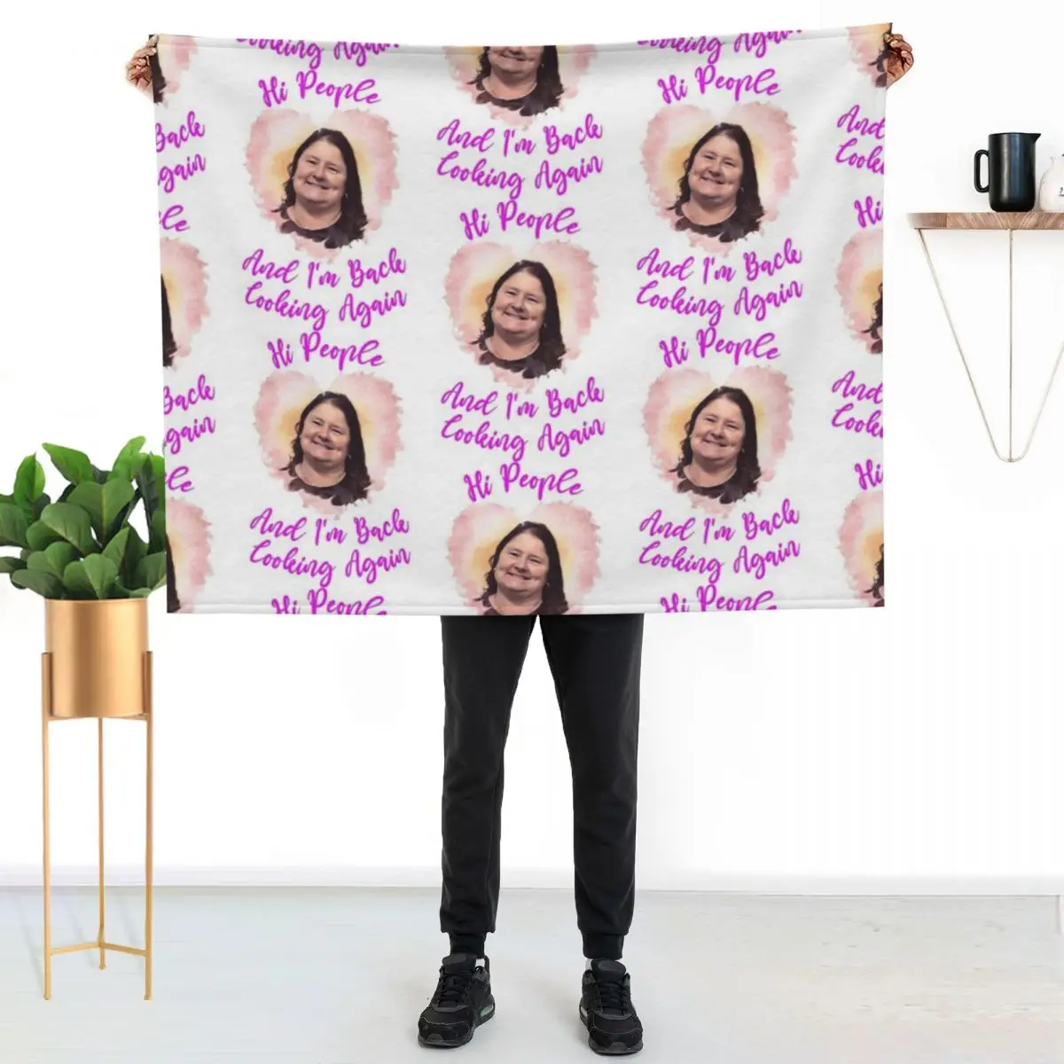 Kay_s Cooking Throw Blanket Sofa Throw For Decorative Sofa Softest Nap cosplay anime Luxury Throw Blankets