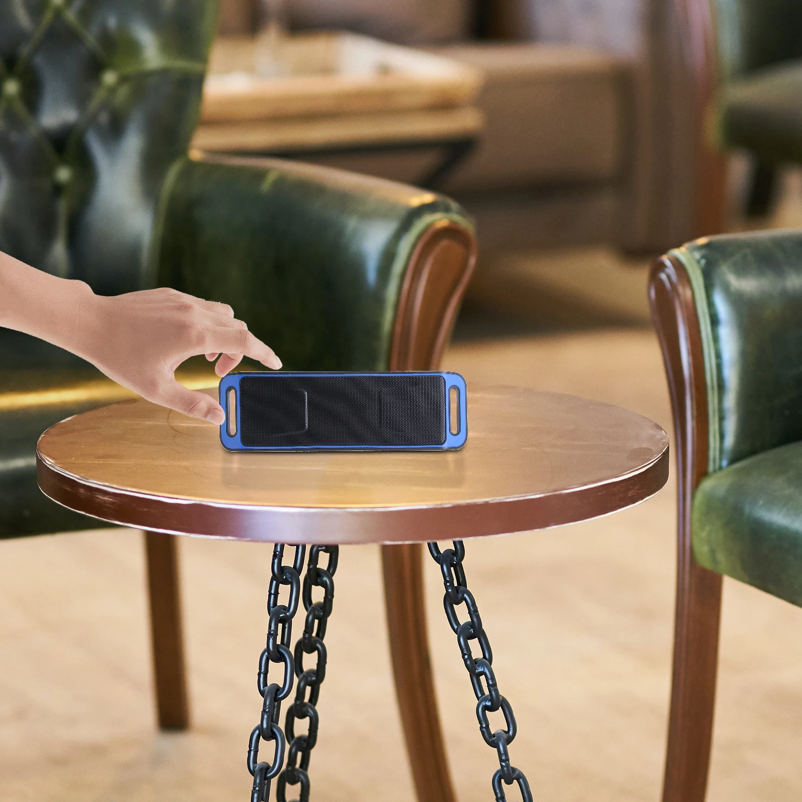 

Speaker Portable Subwoofer Mini Wireless Speakerphone Bass Double Horn