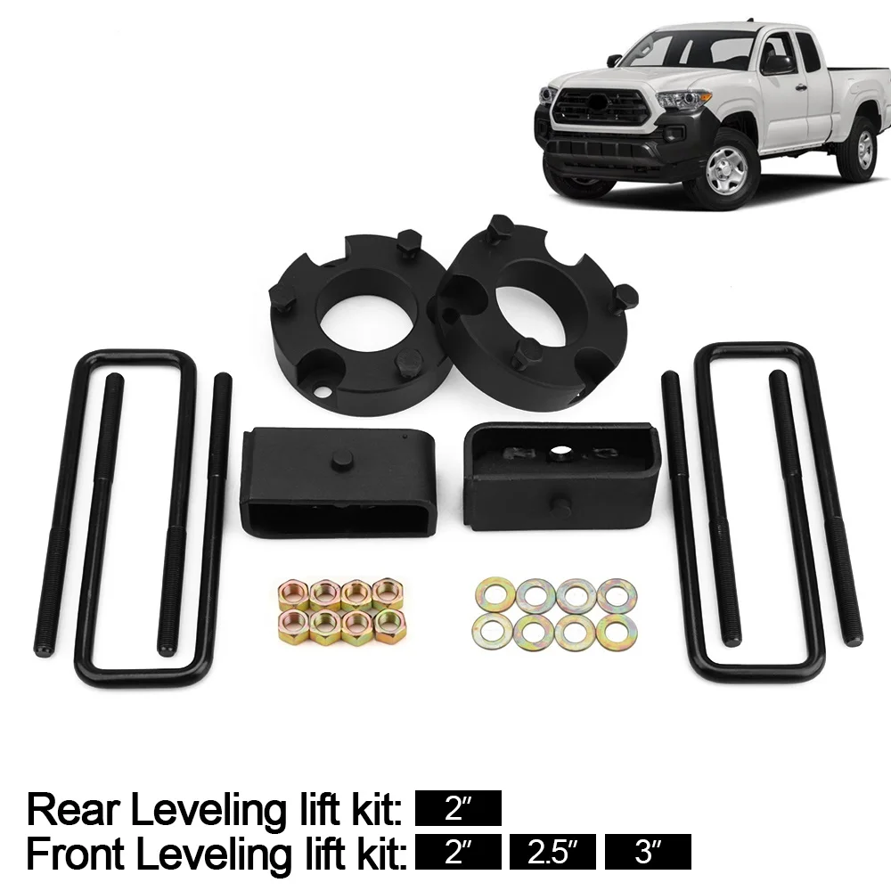

95 - 04 Toyota Tacoma front 2" rear 2/2.5/3" leveling pads