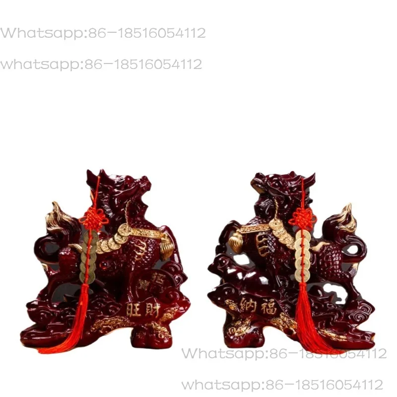 ornement-kirin-une-paire-de-pixiu-porte-bonheur-decoration-de-salon-kirin-feng-shui-nouveaux-cadeaux-de-bureau-chinois