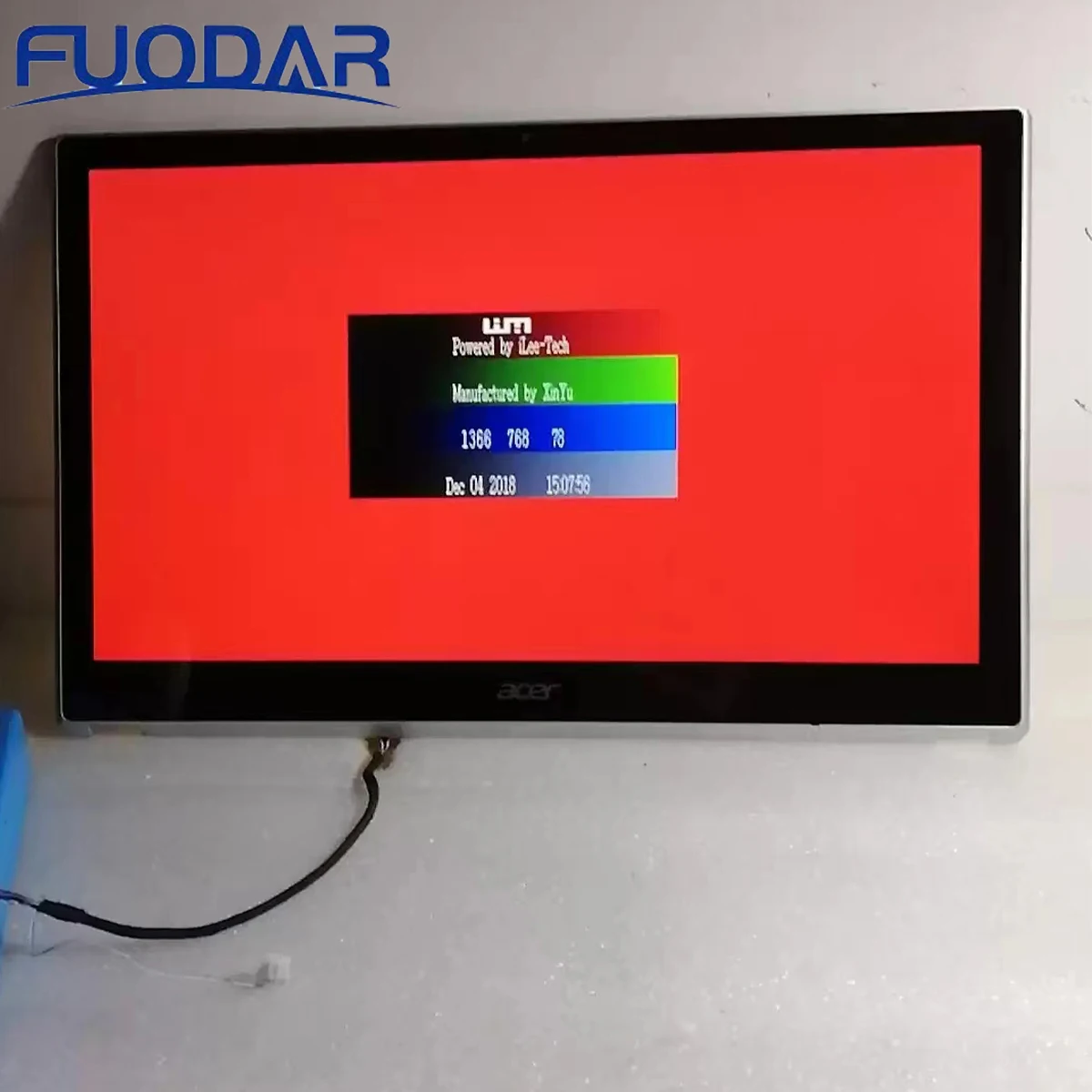 Imagem -02 - Tela de Toque Lcd com Moldura e sem Moldura B156xtn03.1 para Acer V5571 571p 571pg Aspire M5-582pt