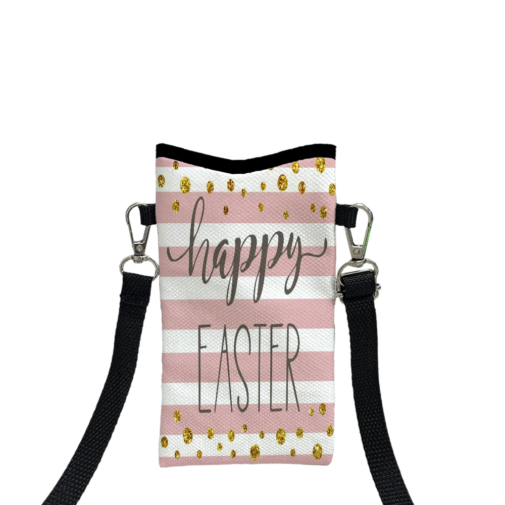 

Cute Pink Graffiti Phone Pouch with Lanyard, Exquisite Pattern Print Crossbody Bag Shoulder Bag Mobile Phone Case12.18
