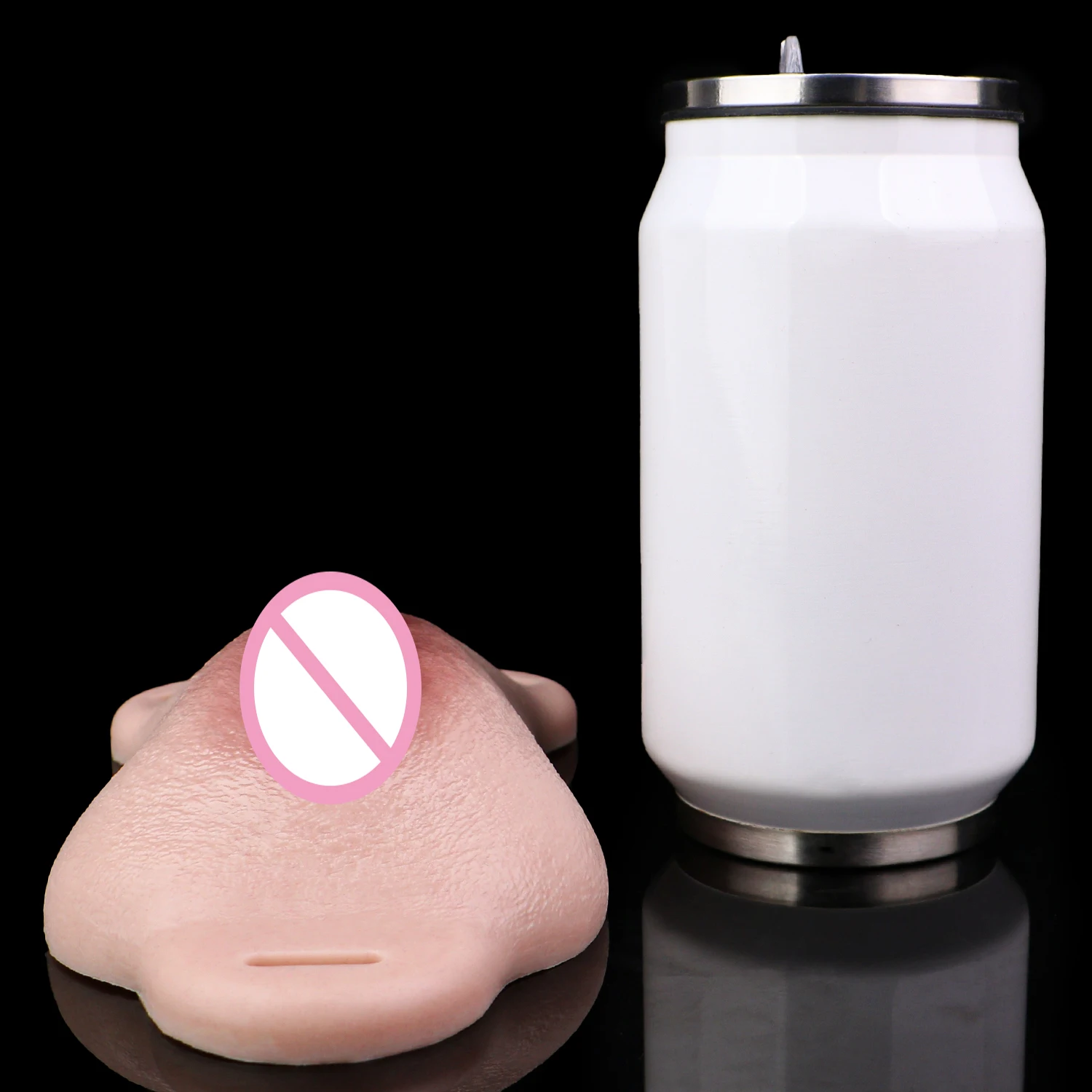 FAAK Silicone Sex Grinder Thick Pussy Relistic Camel Toe Strapon Insertable Vagina Pad Thongs Panties For Transgender Men view 2