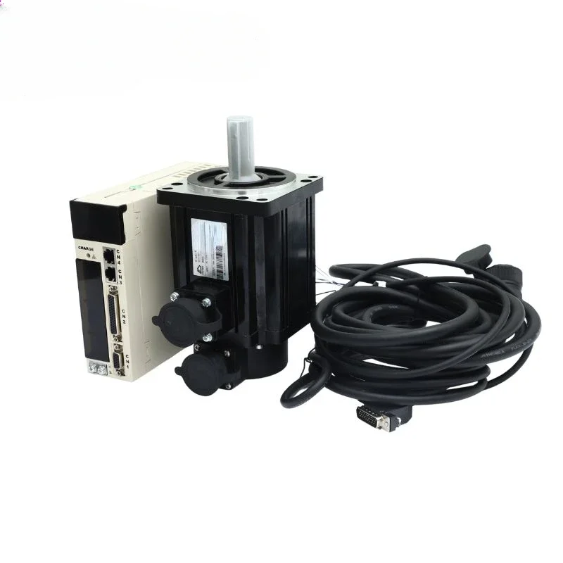 Servos 110mm 1200W 1800W 220v Single PHASE MOTOR 1/3 Phase Servo Motor AC Motors with Driver