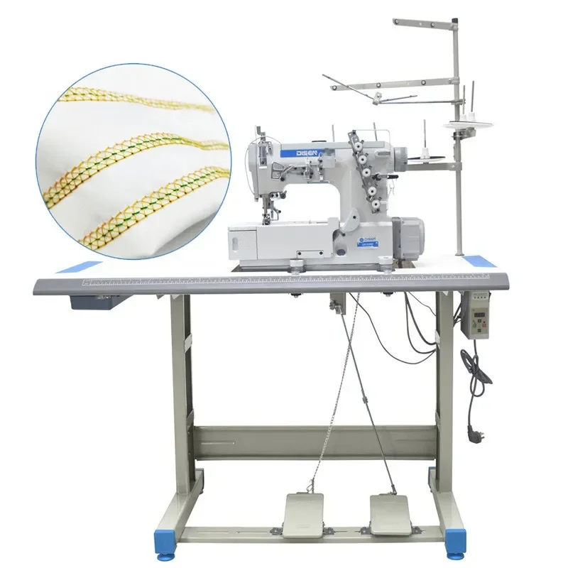 hot sale Computer direct drive 500D type interlock sewing machine cutting car Dafang head sewing machine industrial