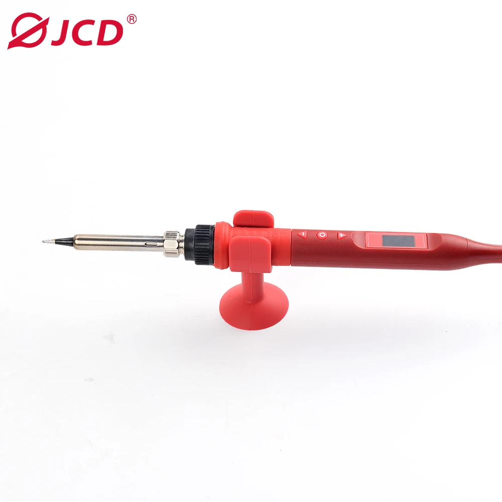 JCD supporto per saldatore elettrico supporto per ventosa in Silicone stazione di supporto telaio per saldatore resistenza alle alte Temperature