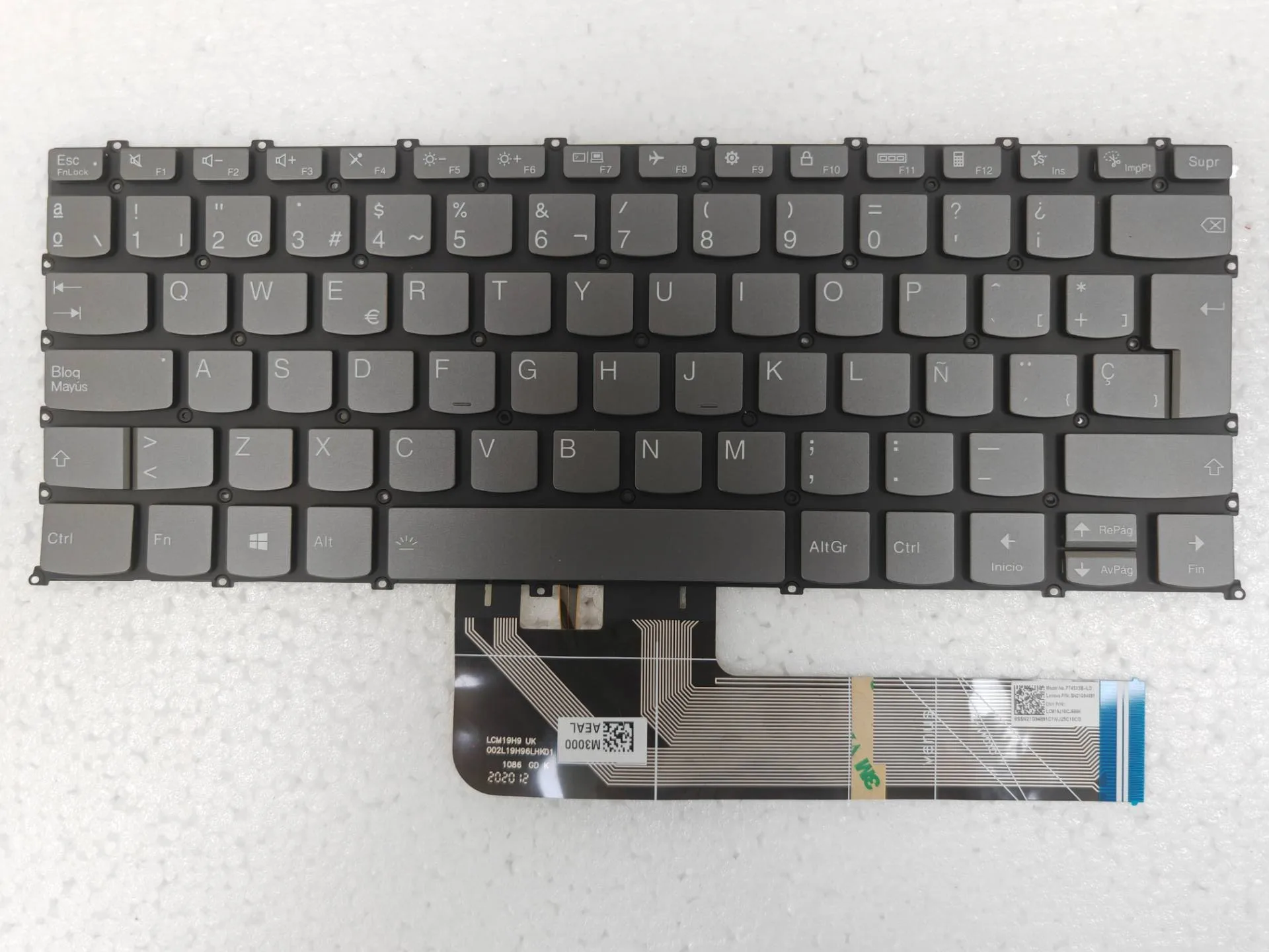 Spanish backlit Keyboard for Lenovo ideaPad 5-14ITL05 ideaPad 5-14IIL05 ideaPad 5-14ARE05 ideaPad 5-14ALC05 Flex 5-14ARE05