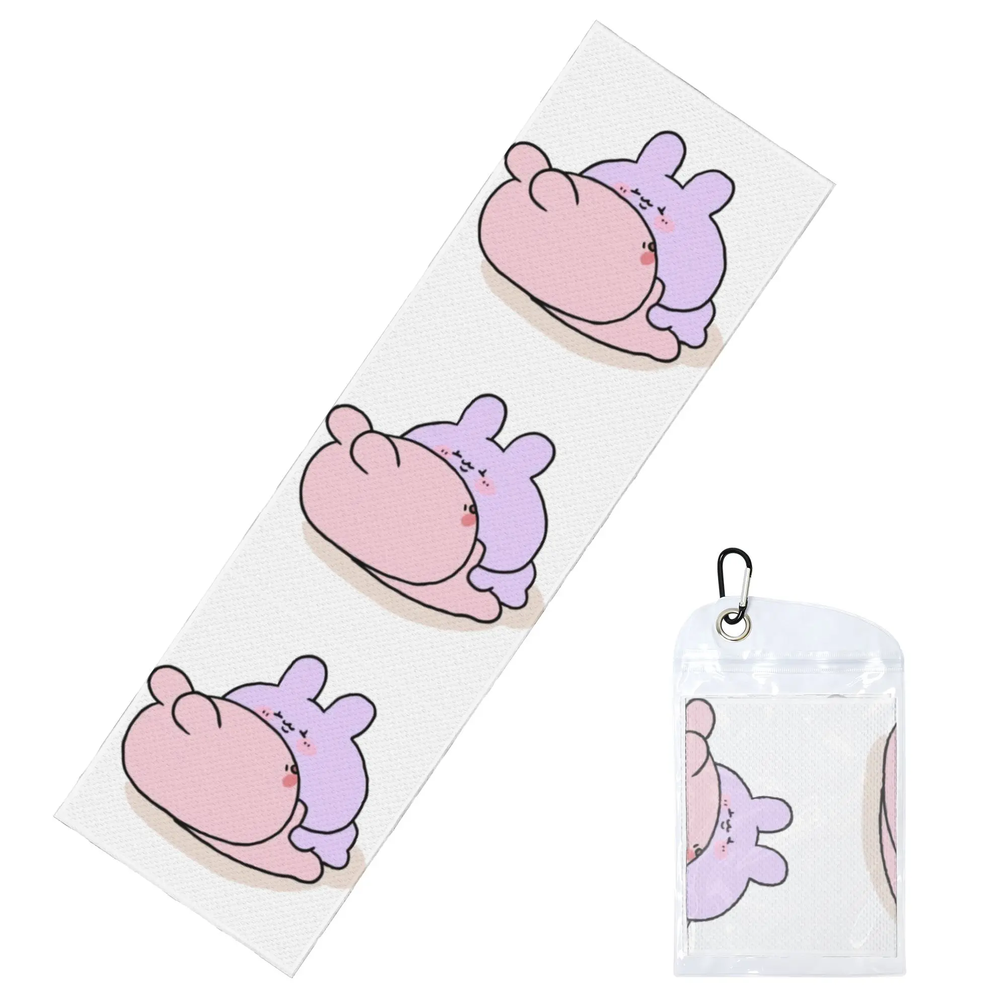 Asamimichaan Anime Cartoons Asamimi Cold Exercise Towel   Super Soft Breathable Instant Cooling Towel Swimming Towels