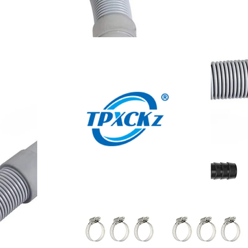 2Set Washing Machine Drain Hose Y-Type Reducer Plastic Connector For Split Pipe Connection Three-Way Adapter