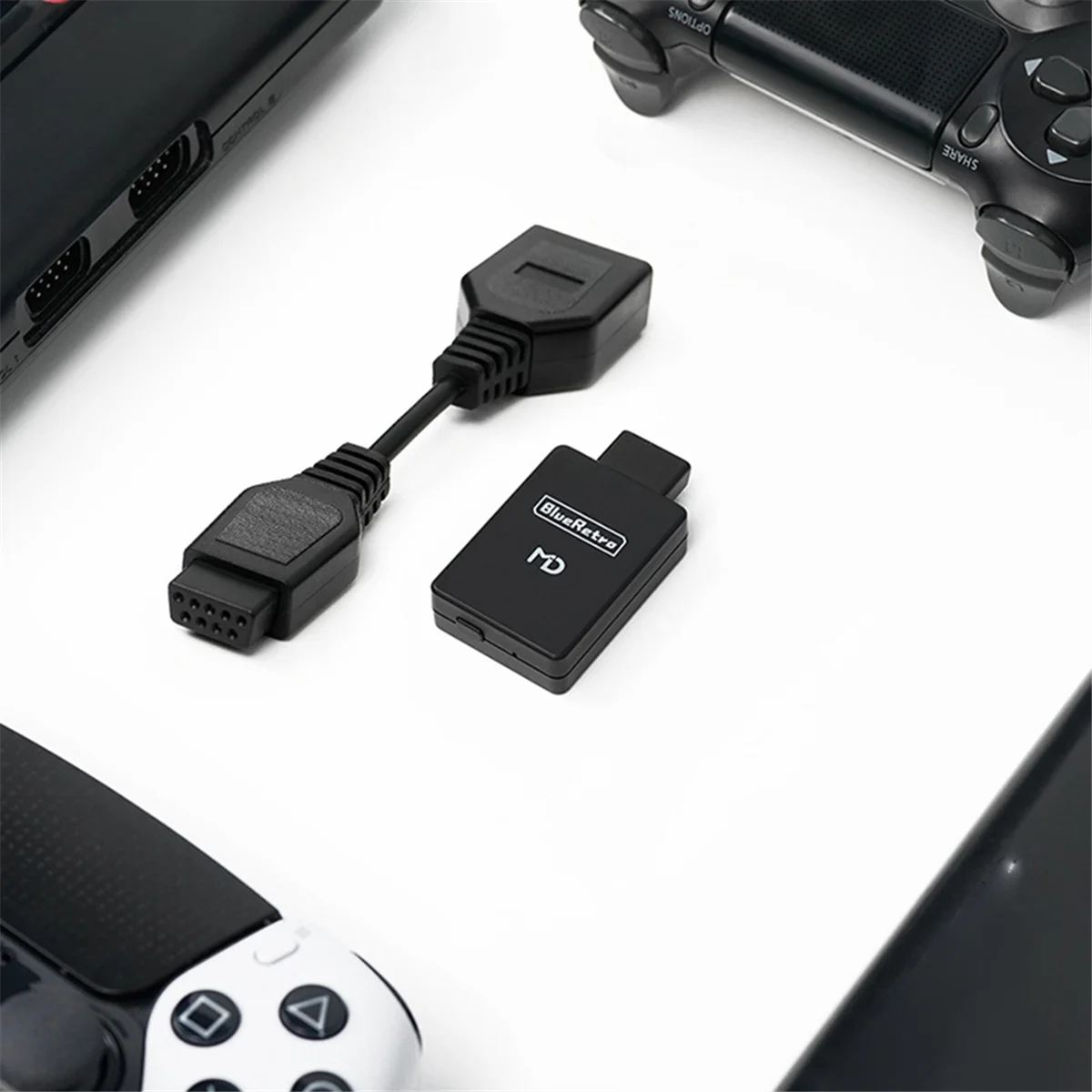 محول وحدة التحكم اللاسلكية POP-l لـ Mega Drive Sega Genesis Wii Switch PS3 PS4 PS5 Xbox One Game