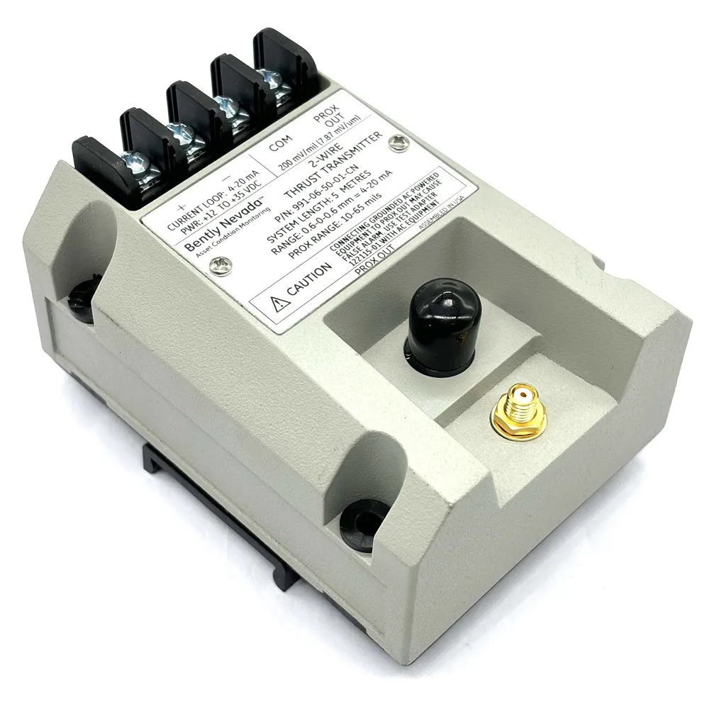 

THRUST TRANSMITTER 991-06-50-01-CN BENTLY NEVADA