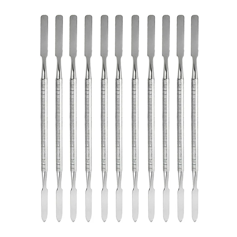 

10PCS/Pack Dental Mixing Spatula Tool Resin Engraving knife Stainless Steel Spatule Dentistry Mixing Stick Color Tools