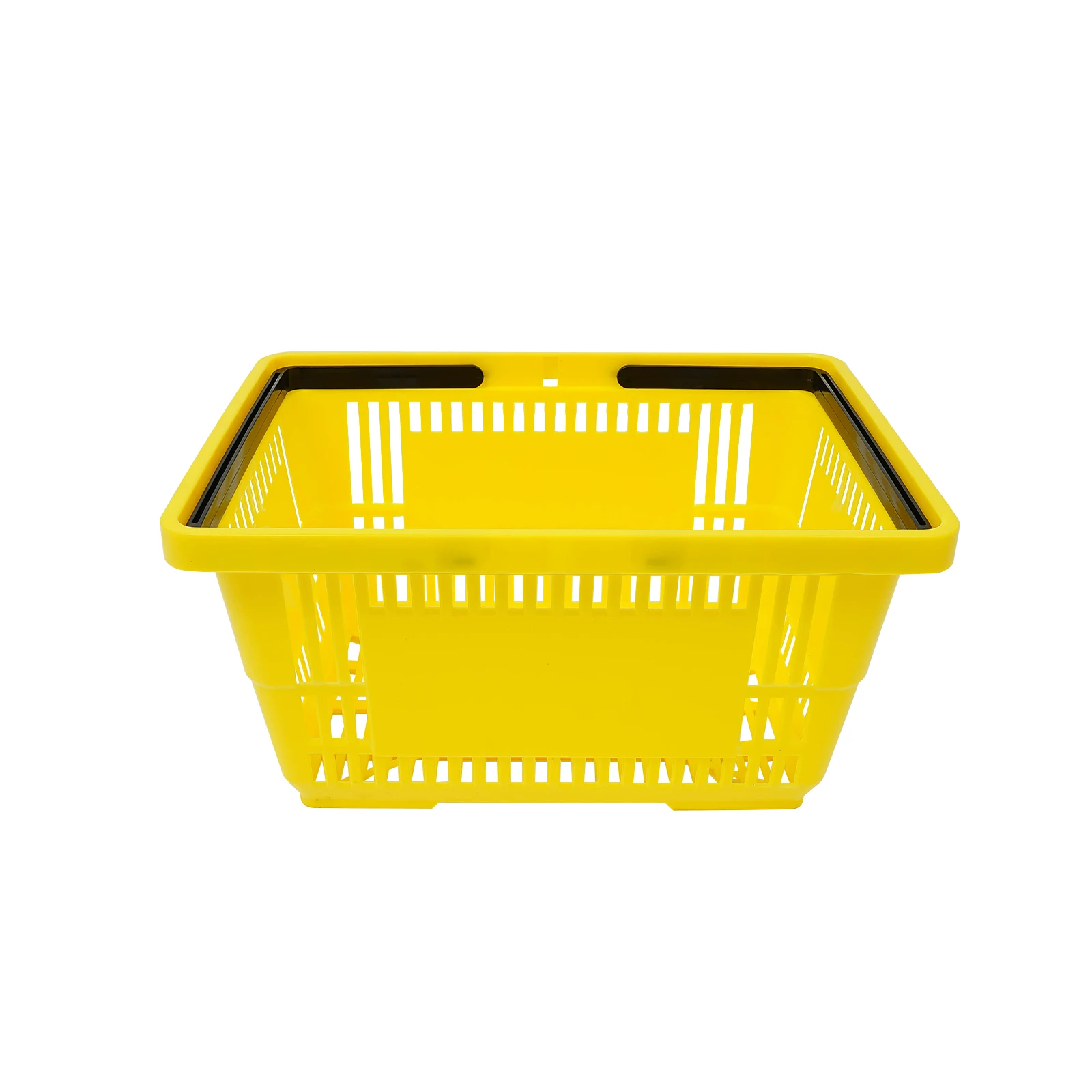 High-Capacity 7.4 Gal Portable Shopping Baskets Set of 12, 44.09lbs Load-Bearing, Eco-Friendly, Stackable, Easy to Clean for