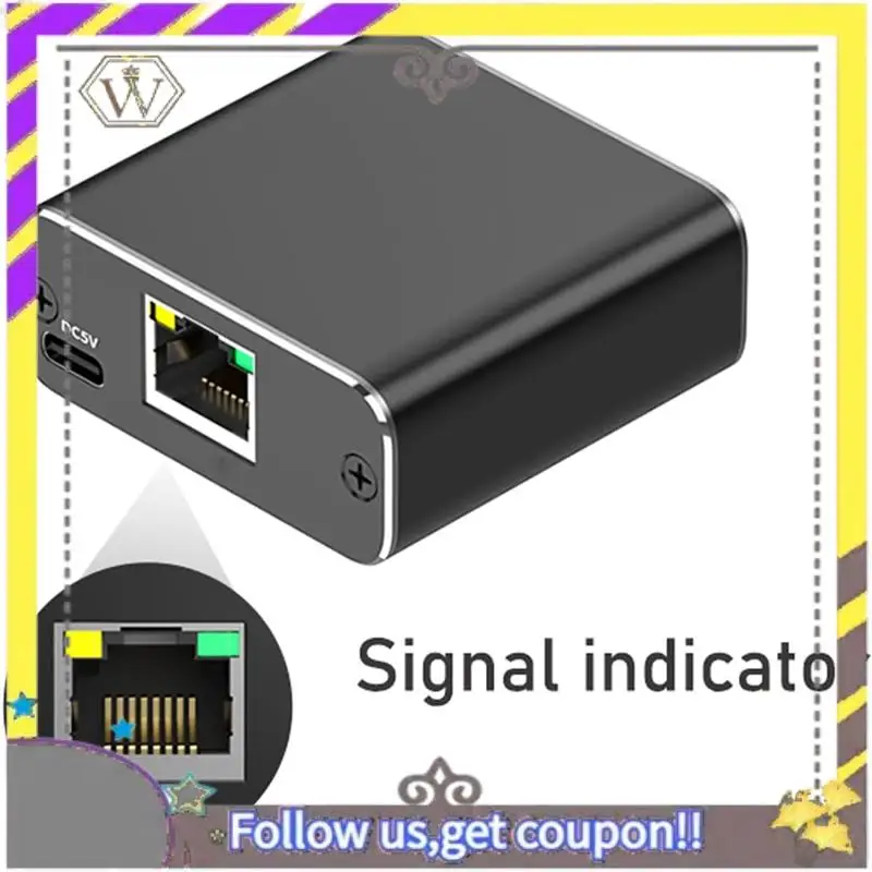 New Gigabit Ethernet Splitter 1 In 2 Out, 1000Mbps- LAN/Internet Cable Splitter - Cat5/6/7 Splitte, RJ45 Network Extension Durab