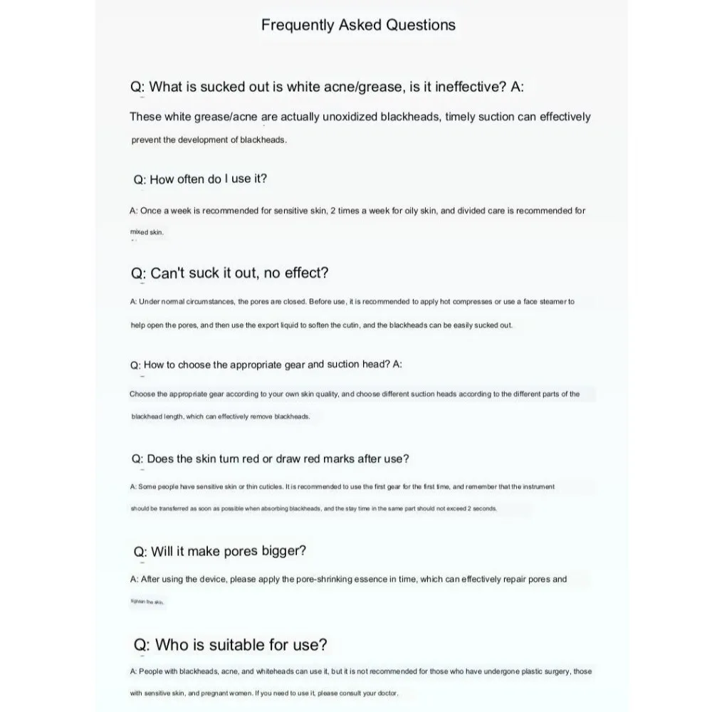 Visual Electric Blackhead Remover Acne Remover Magnifying Glass Facial Blackhead Removal Instrument LED Portable