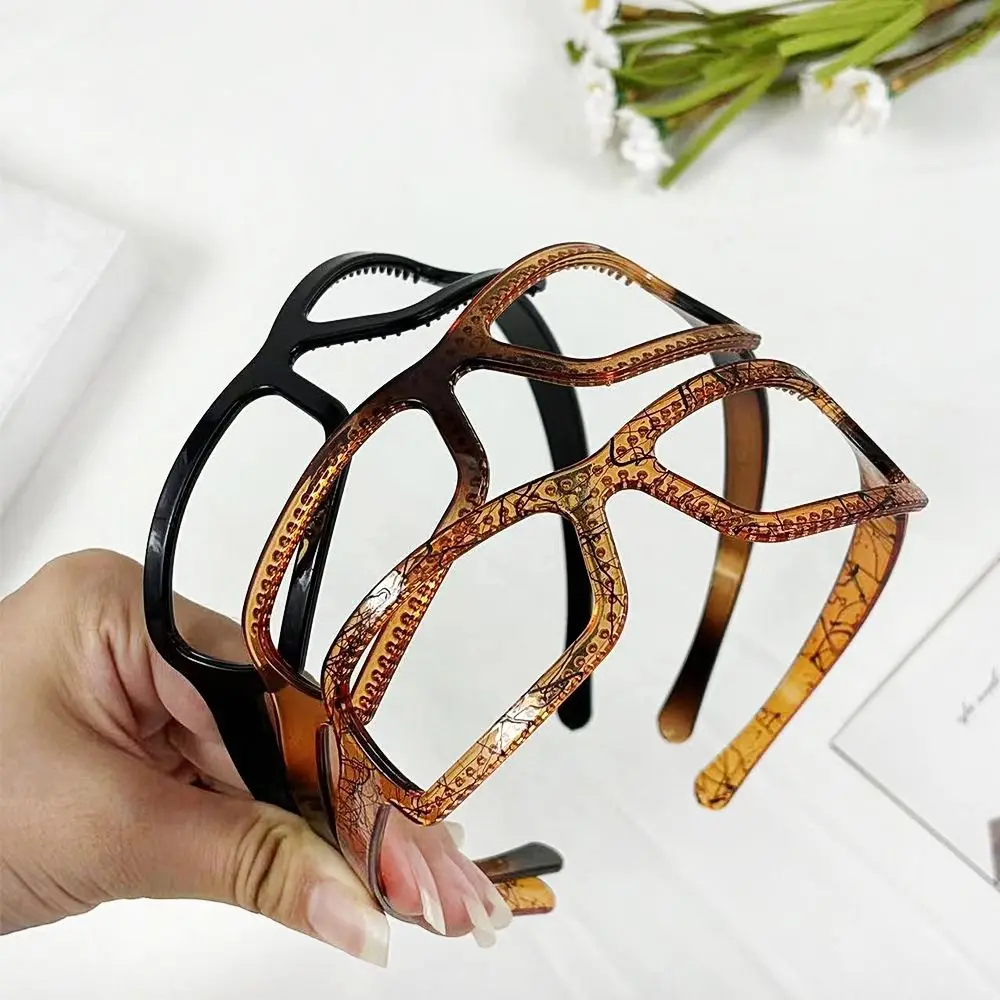 ที่คาดศีรษะสำหรับกีฬากลางแจ้งที่คาดผมแบบมีซี่เครื่องประดับผมกันลื่นห่วงรัดศีรษะสำหรับผู้หญิงหญิงสาว