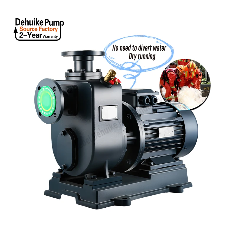 Factory Direct ZX Series High Pressure Sewage Pumps Self Priming Water Pump Direct Connection Type Pump OEM Customization