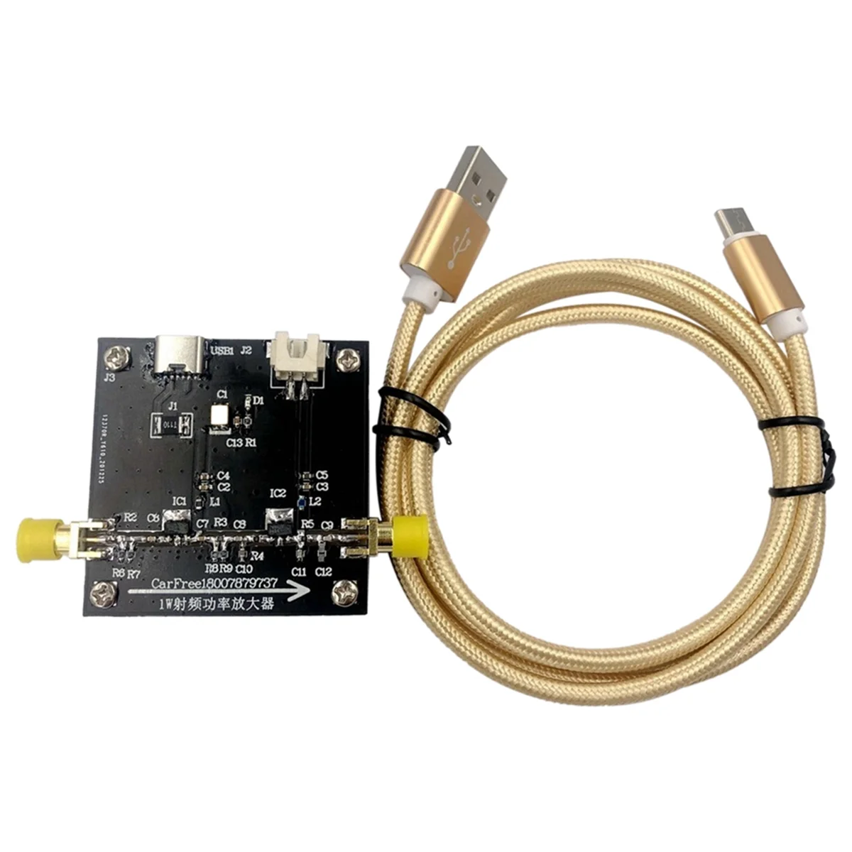 Efficiente amplificatore GPS da 1,55 GHz 1 W 30DB Amplificatore RF Amplificatore di potenza RF