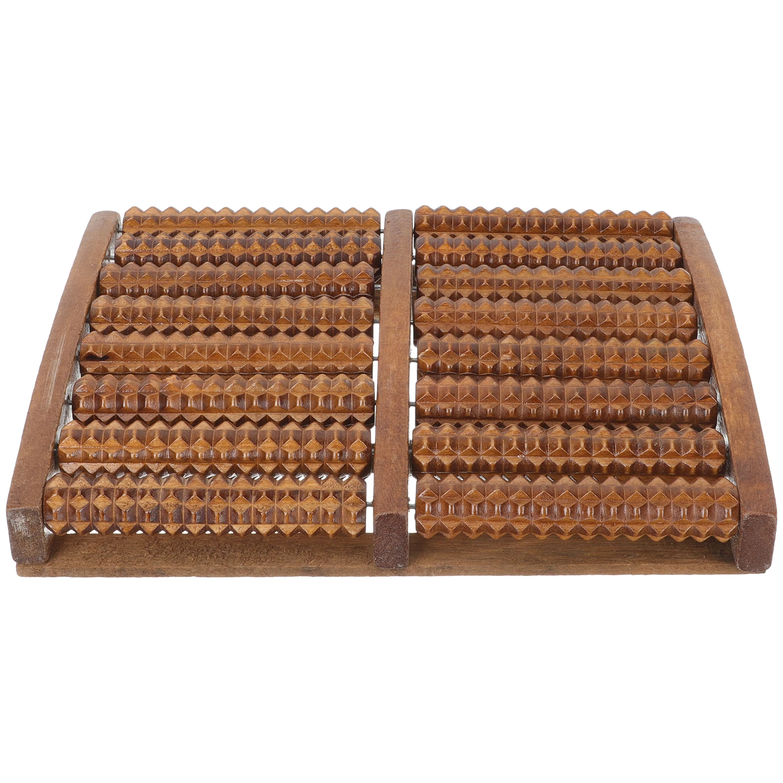 

1pc Wooden Foot Massager Roller Handheld Manual Massage Tool for Adults Kids Elder Feet Pain Relief Relaxation Spa Wellness