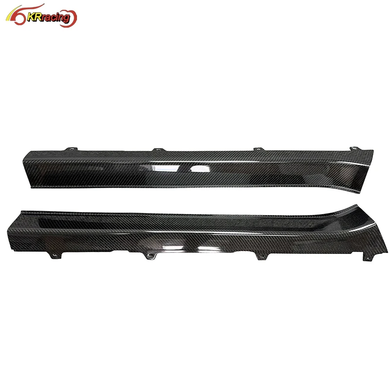 Password Style Carbon Fiber Car Door Sills For Nissan GTR R35 2008-2016