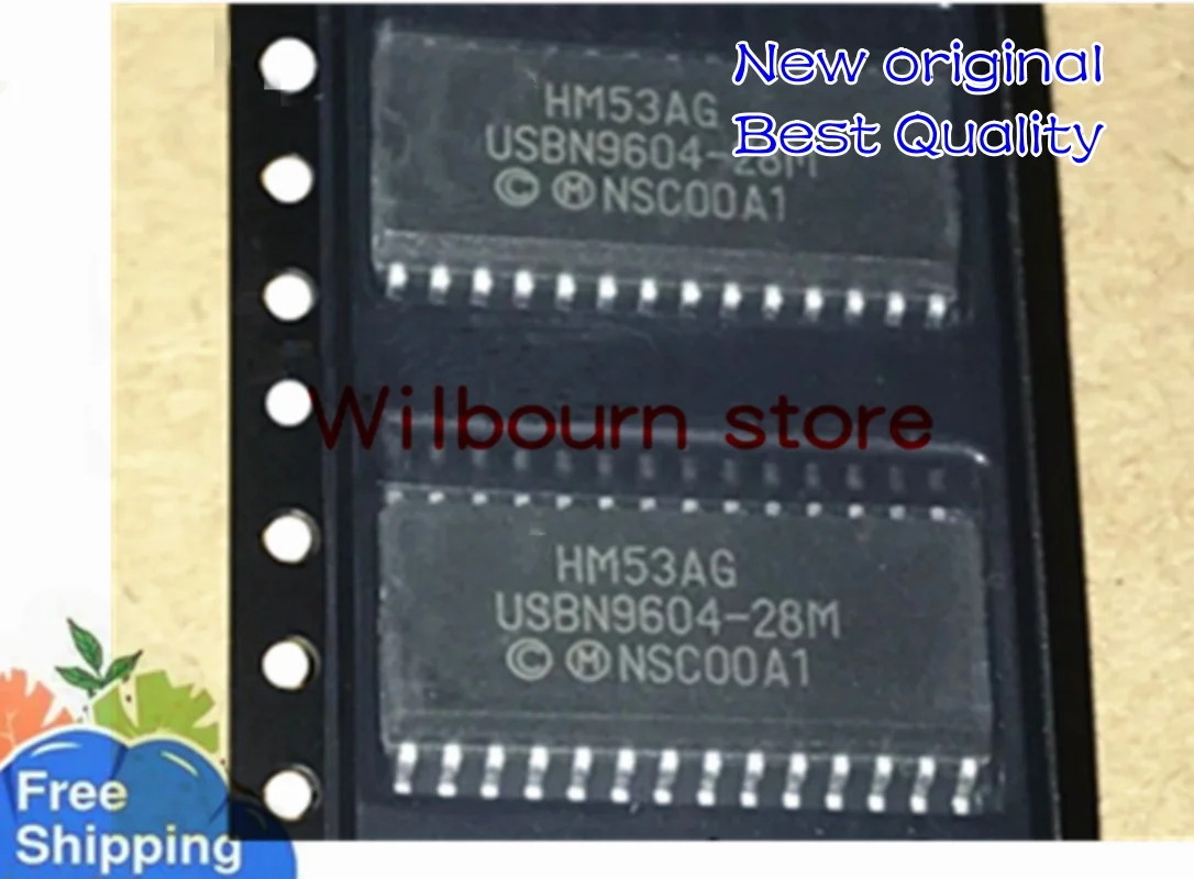 10PCS~550PCS/LOT USBN9604-28M USBN9604-28MX SOP28 New original