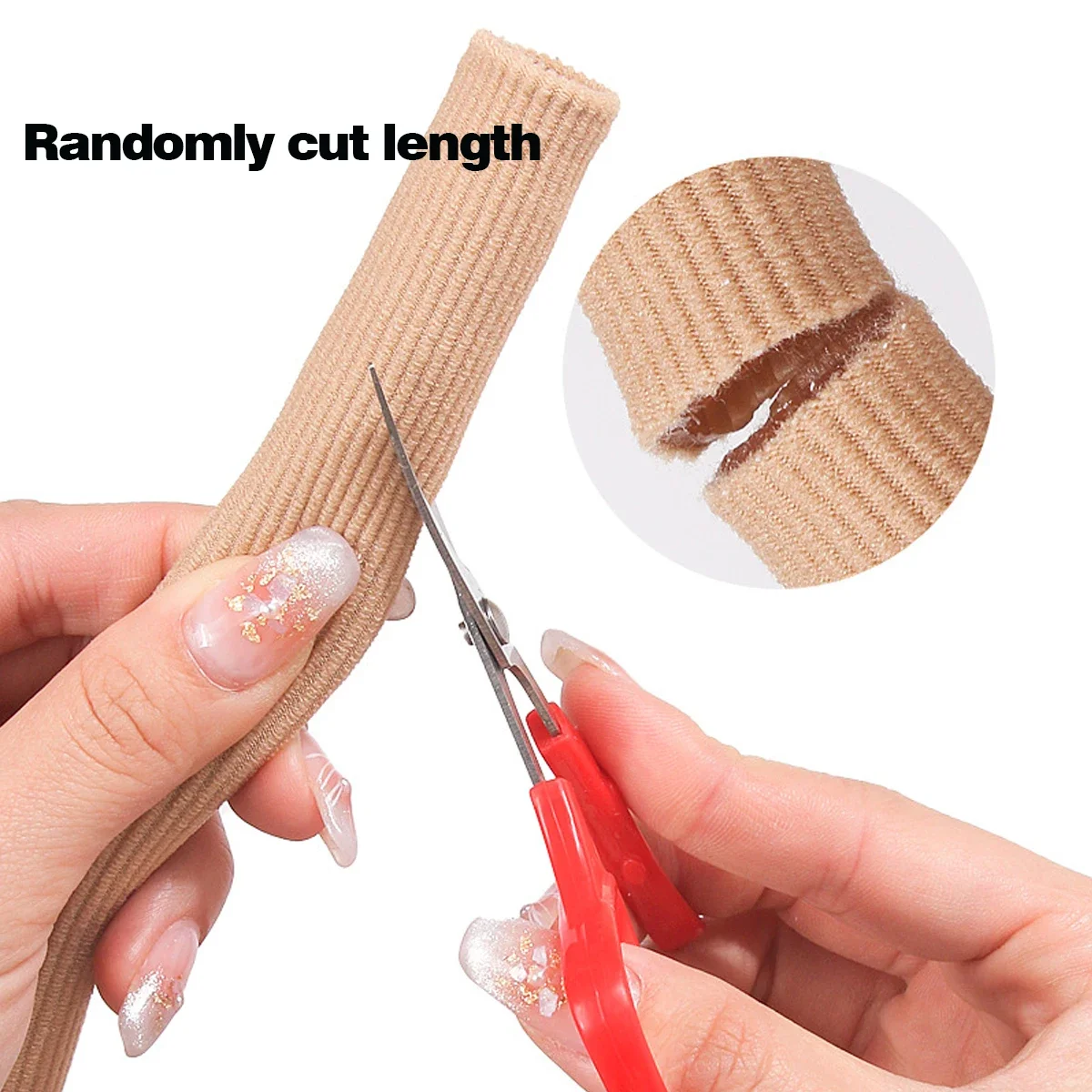 1 stuks teenbescherming, vingerbescherming, teenkussenhoezen, verlicht en beschermt likdoorns, blaren, hamerteen en eelt