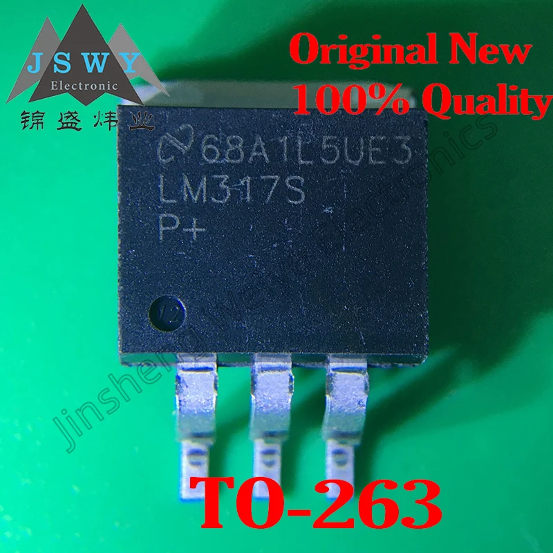 5~10PCS LM317SX/NOPB package TO-263-3 silk screen LM317S linear voltage regulator chip 100% brand new original