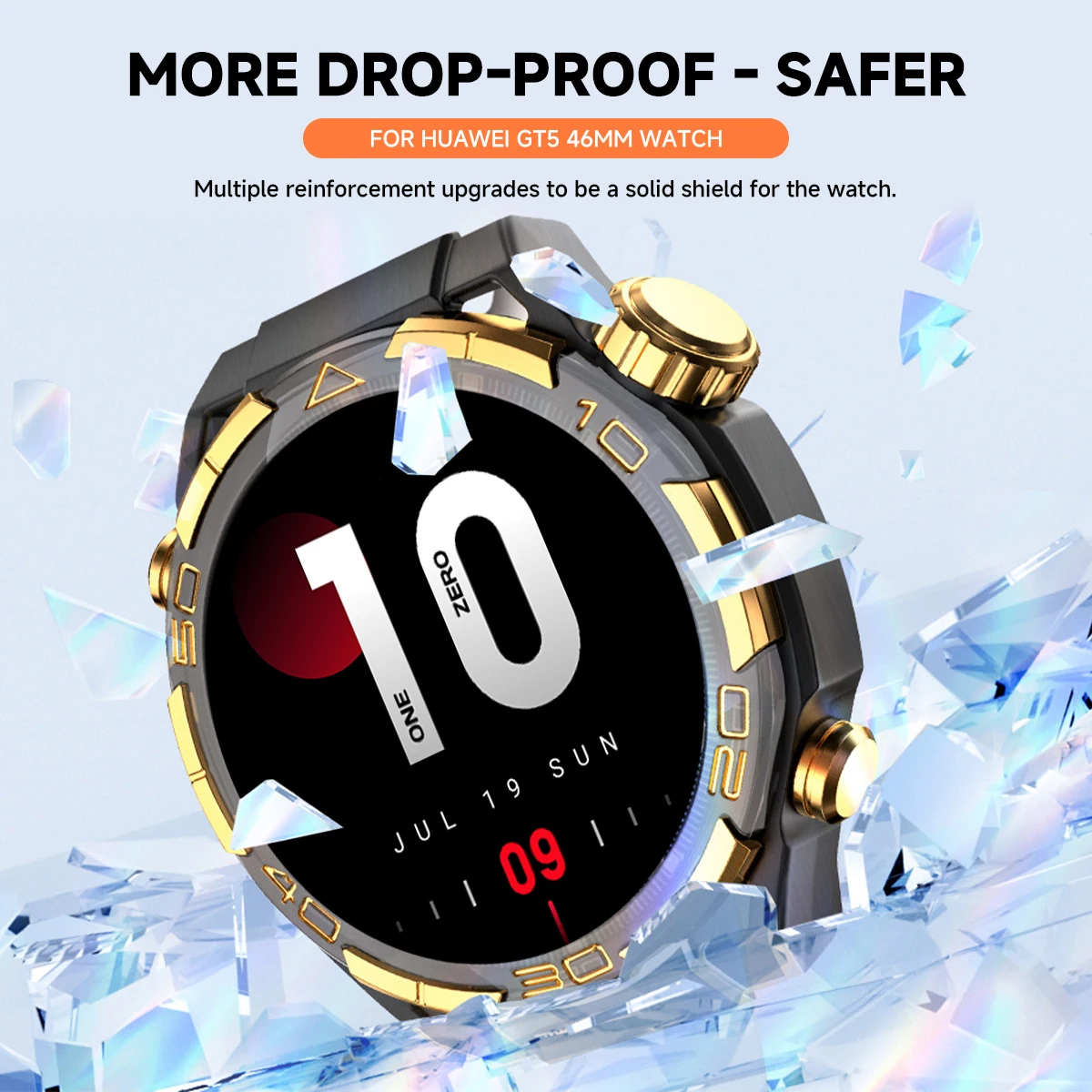 Hard Case For Huawei Watch GT 5 46mm Change To Ultimate Case PC Protector Bumper Anti-Scratch Cover SmartWatch Accessories - view 5