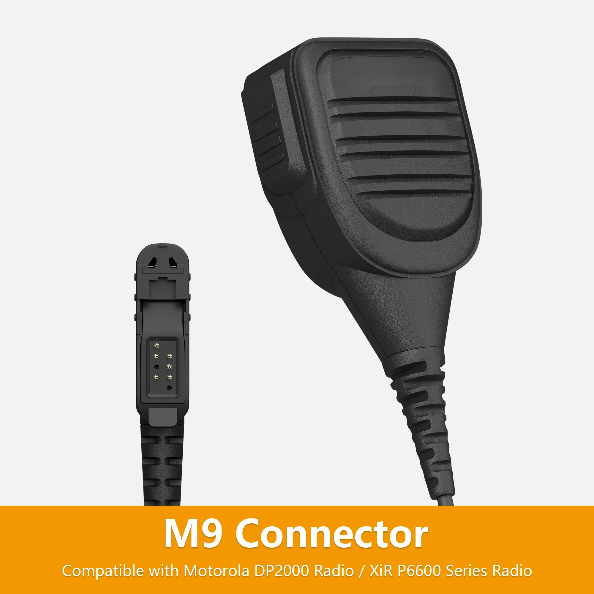 トランシーバーマイクスピーカー,防水,ip67,ヘッドフォンジャック,Motorola xir p6600 p6608 p6628 e8600 xpr3300 3500と互換性があります