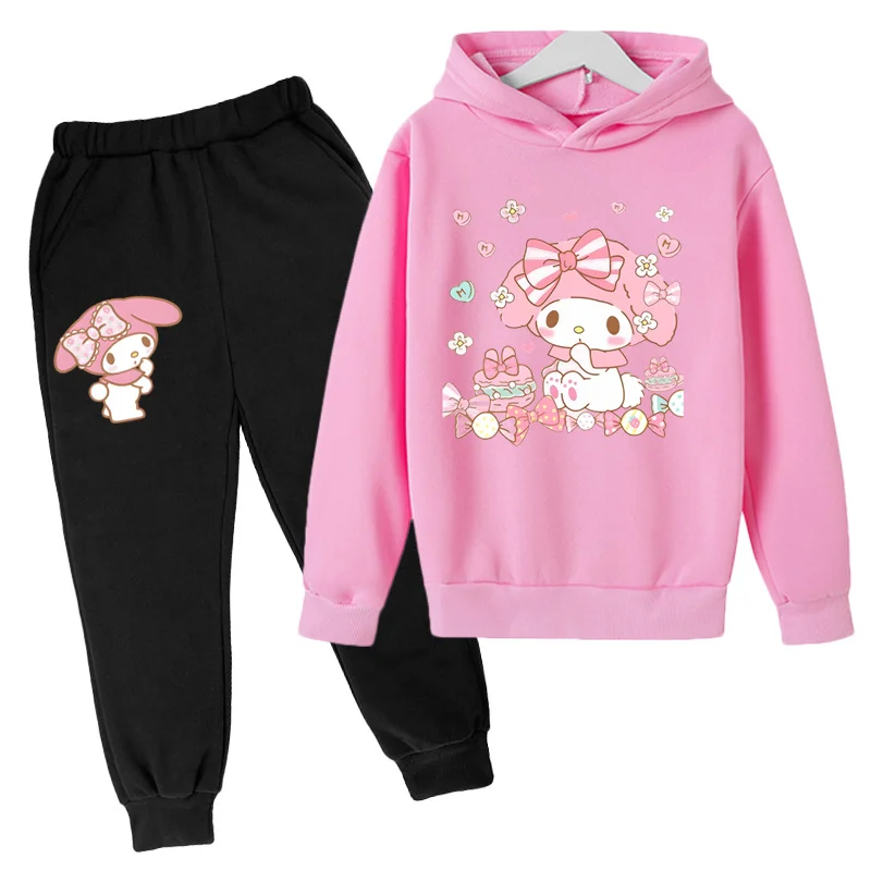 Kids Sportswear Boys and Girls Set Hoodies and Pants 2-12 Year Old Kids Hoodie Two Piece Set Hoodie leisure time  Sportswear