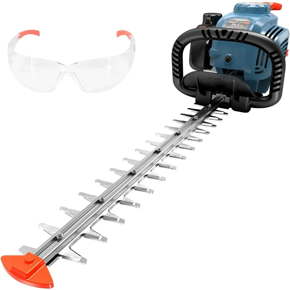 

4QL 26.5 cc 4 Cycle 22-Inch Gas Hedge Trimmer, Garden Tool to Trim Shrubs,Bushes,and More,Double Sided Dual Action Blades,1-1/8