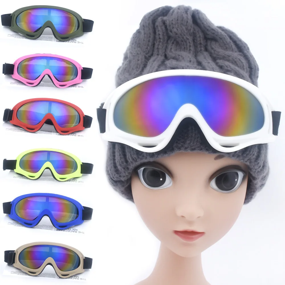 

New Skiing Goggles Cycling Motorcycle Windproof Glasses Anti-fog Snowboard Snow Goggles Winter Outdoor Sport Skiing Eyewear