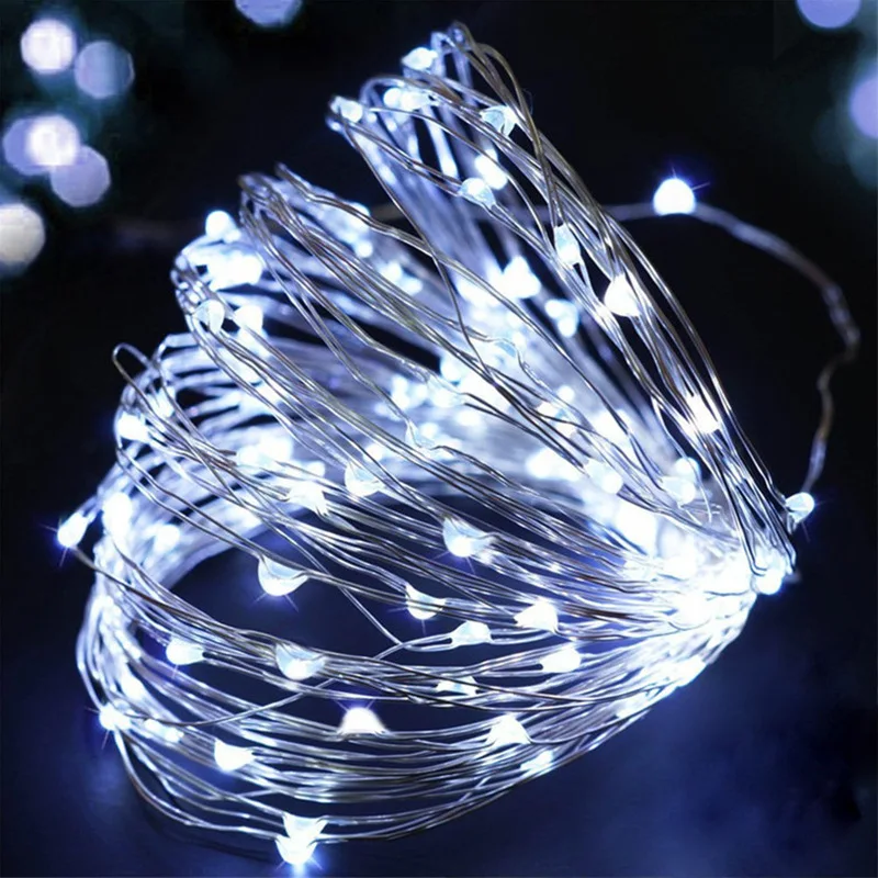 

X-1023 SolarChristmas Lights 10M 20M Decorative Led String Fairy Light 8 Modes Garland Lights For Wedding Party Holiday