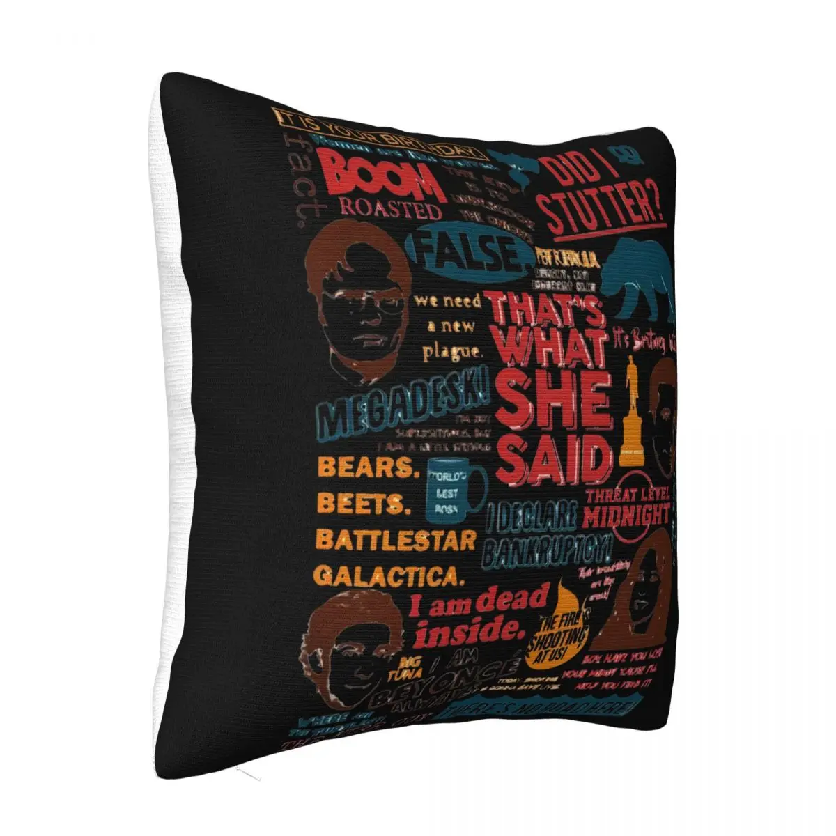 The Office Tv Dwight Schrute S Fashion Print 100 Percent Cotton Science New Print Pillow Case