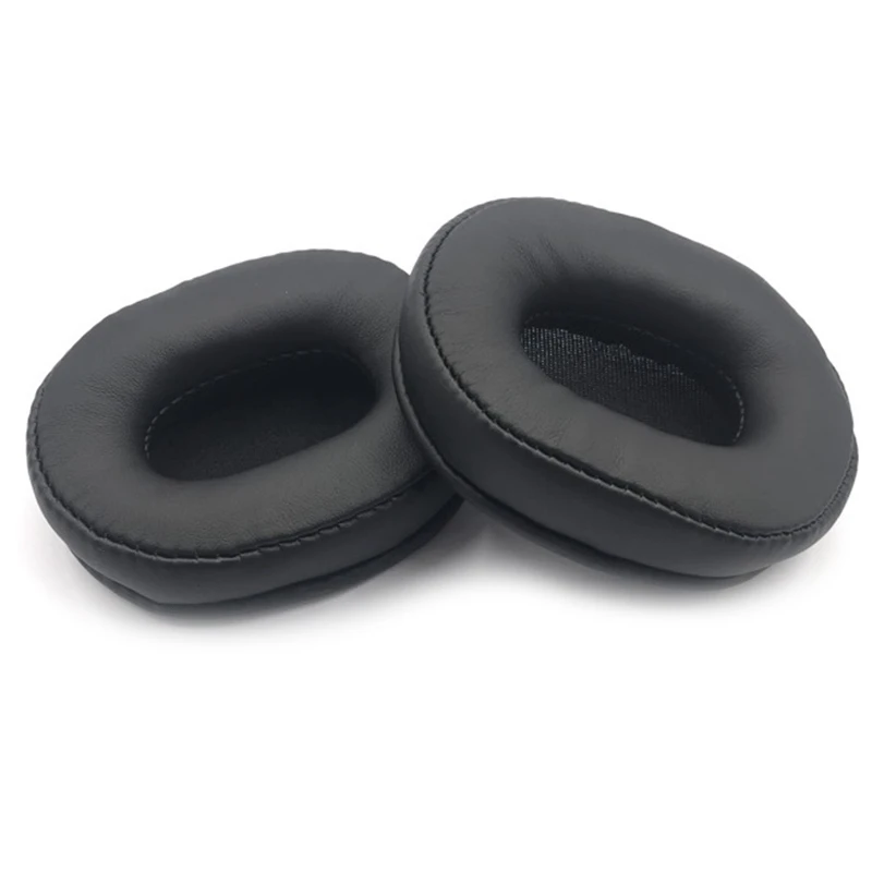 Headphone Sponge Leather Case Earmuffs Head Beam Protective Cover Cross Beam Pad for Audio-Technica ATH-SR5 SR5BT Black