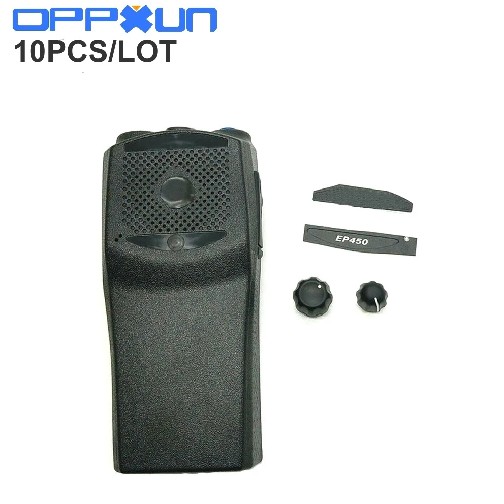 Replacement Front Casing Shell Repair Housing Cover Case for Motorola EP450 Walkie Talkie Two Two Way RadioWay Radio Accessories