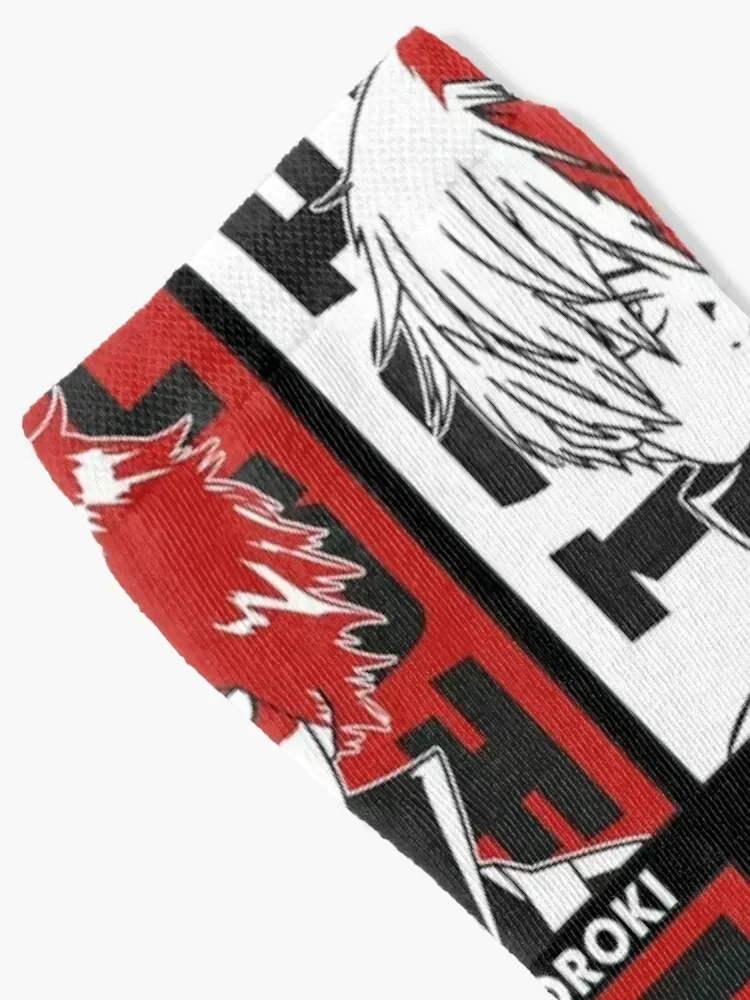Shoto Todoroki V.2 Shirt- Tshirt Socks cycling cotton Men's Thermal man winter Man Socks Women's