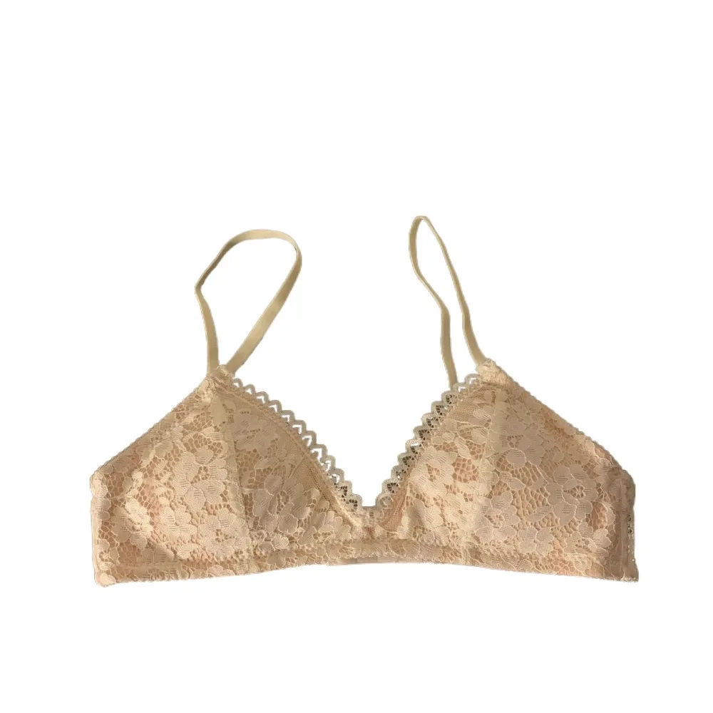 Sujetador con escote en V profundo sin aros para mujer, ropa interior antiflacidez a prueba de golpes, lencería fina, sujetador de realce de encaje, regalos