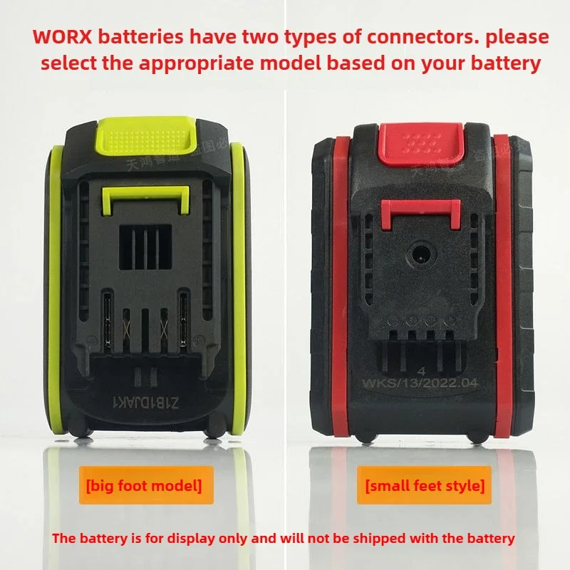 LED Light Lamp for WORX Lithium Battery Working Light Outdoor Emergency Maintenance Lights Astigmatism Useful Floodlights