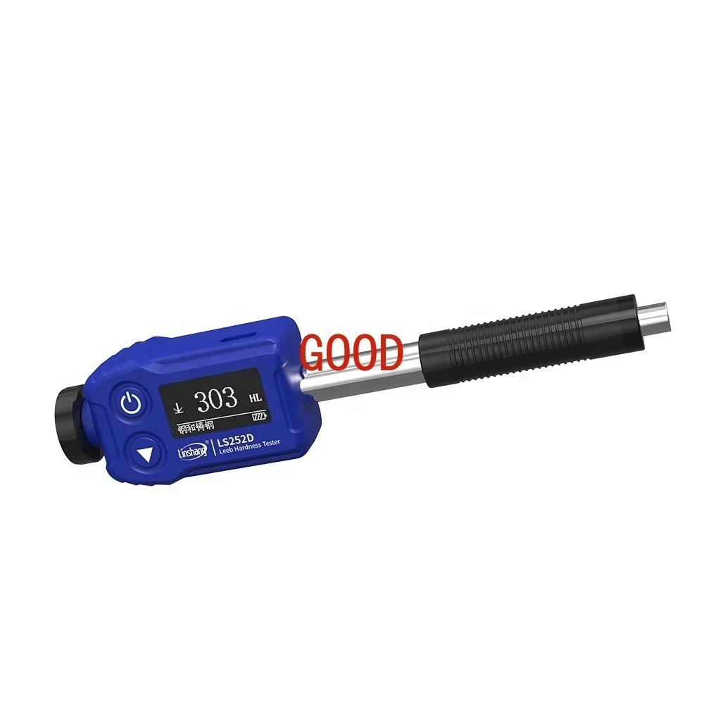 جهاز اختبار صلابة ليب الرقمي المحمول LS252D معدات قياس المعدن مقياس التحمل لسبائك الألومنيوم والصلب