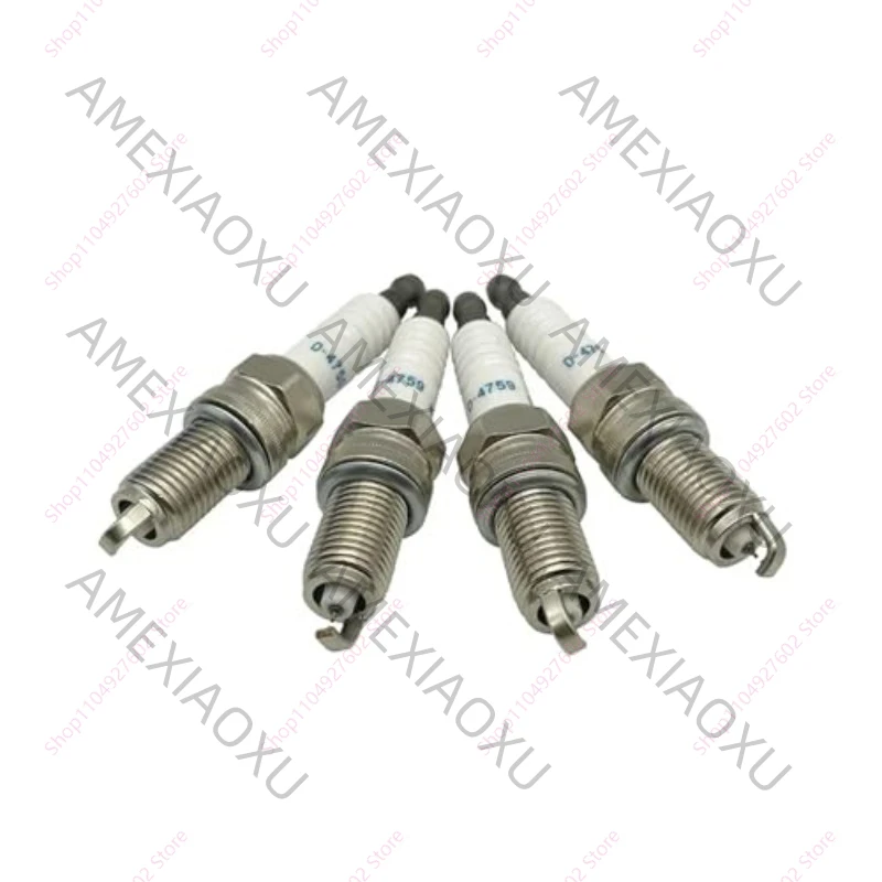 Juego de 4 Bujías de Iridio para Honda CR-V XR-V VEZEL Accord Crider Civic Jade SPIRIOR 1.8L 2.0L 12290-R1A-H01 SILZKR7C11S AMEXIAOXU