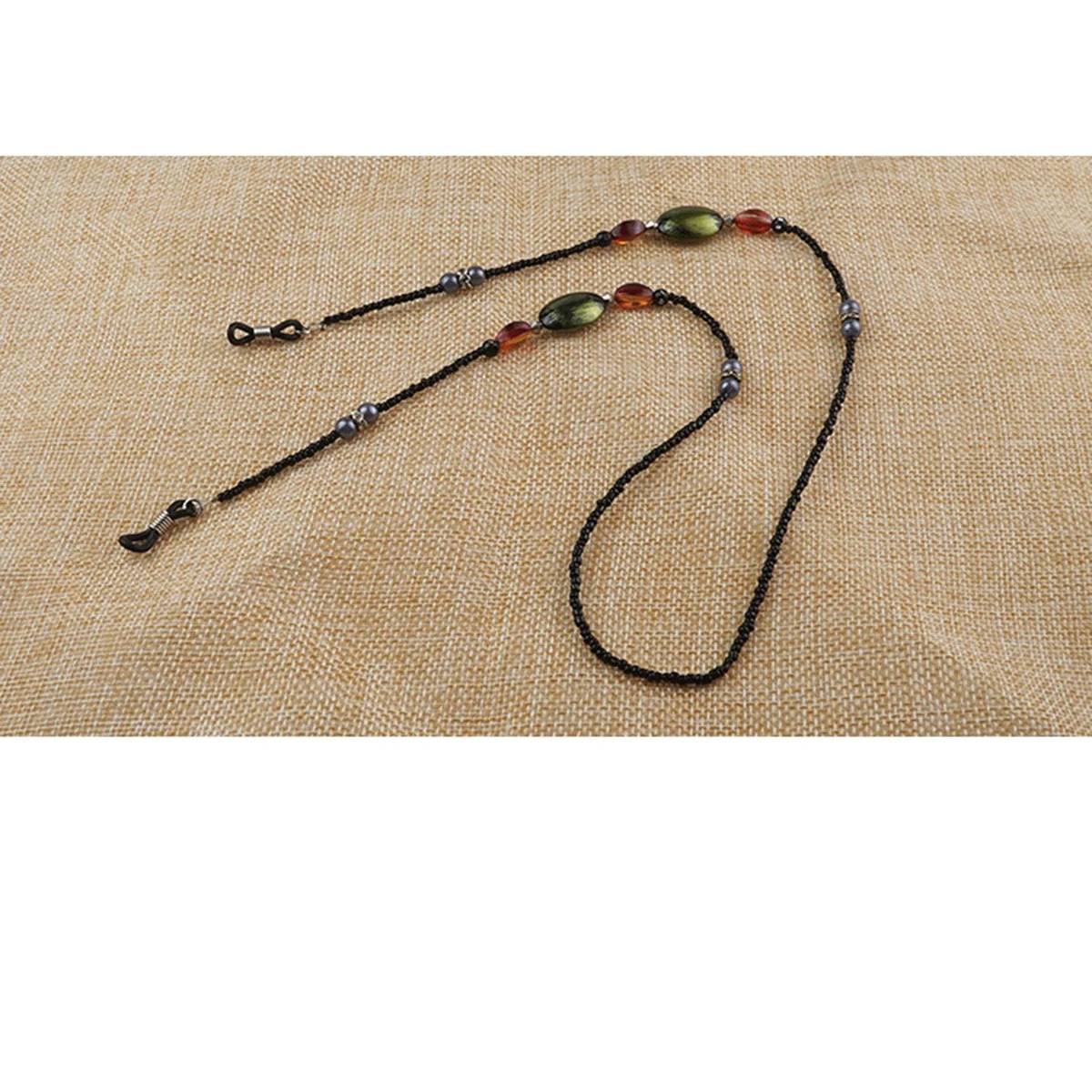 

Vintage Beaded Eyeglass Chain Stylish Eyewear Holder for Outdoor Sports Sunglasses Reading Glasses Strap Women