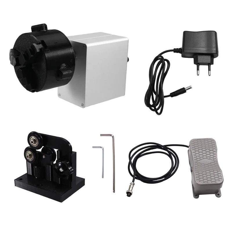 AK25-Electric Fishing Rod Repair Kits DIY Fishing Rod Modification Accessories With Pedal Rotating Gluing Machine EU Plug