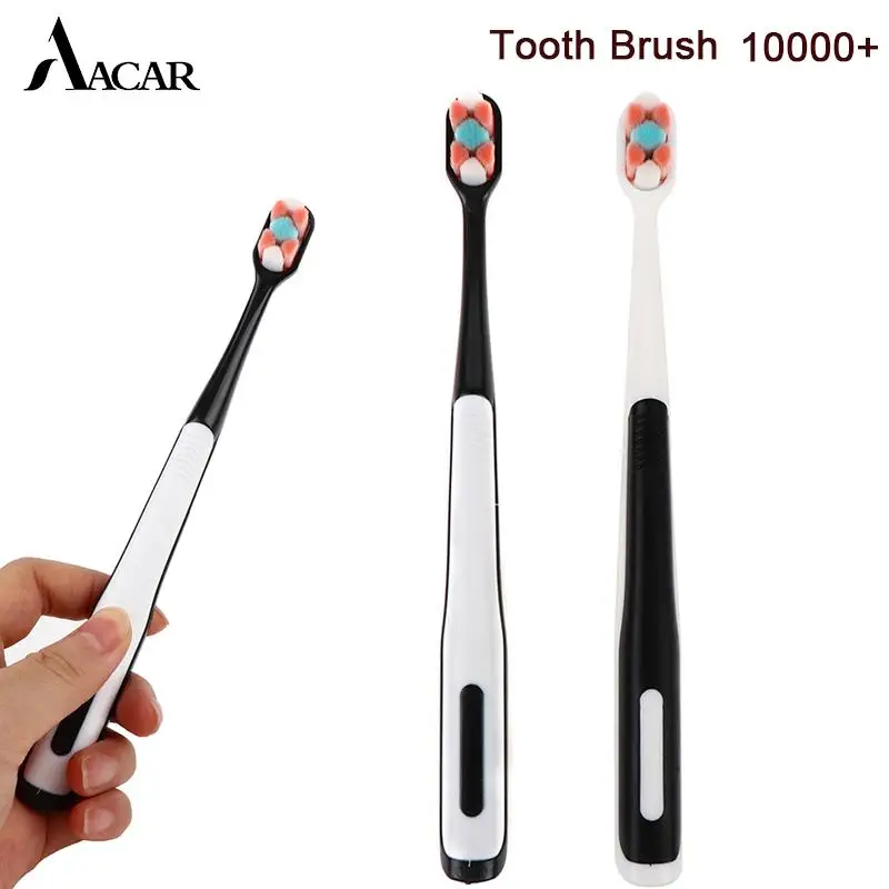 1PCS Portable Ultra-fine Soft Hair Eco Friendly Tooth Brush Travel Tooth Brush With Box Oral Hygiene Care