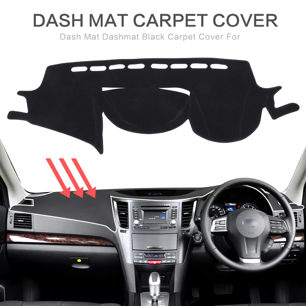 

Car Dashboard Mat for Subaru Outback Legacy 2010 2011 2012 2013 2014 Dash Mat Dashmat Sunshade Protective Carpet