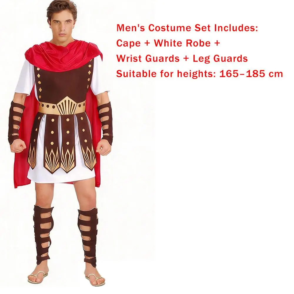 Déguisement Guerrier Romain avec Cape – Homme ou Femme – photo 1