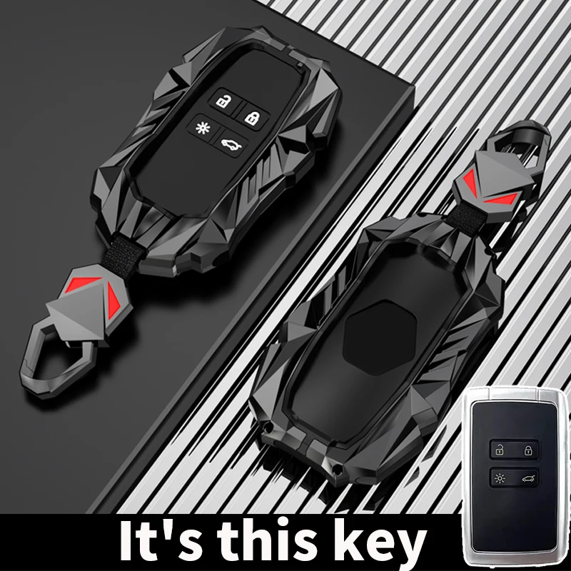 Autoschlüsselhülle für Renault Espace 5 Kadjar Koleos Captur Megane 4 Talisman Arkana Dacia Sandero