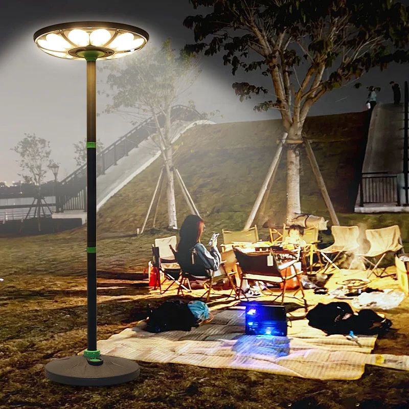 

Super Bright USB Rechargeable Solar Street Light IP65 LED Garden Light for Camping and Gatherings Mobile Accessible