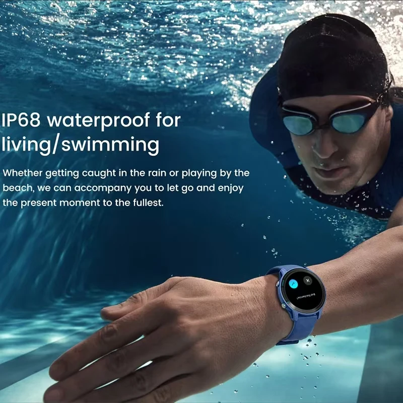 Nuovo smartwatch 2024 da uomo Chiamata Bluetooth da 1,52 pollici GPS Smartwatch da uomo Monitoraggio della salute Orologio sportivo vocale AI impermeabile