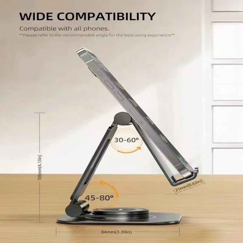 

Вращающийся на 360 градусов ленивый держатель для телефона, регулируемый и складной держатель для телефона, полностью совместимый со всеми телефонами, Nintendo Switch